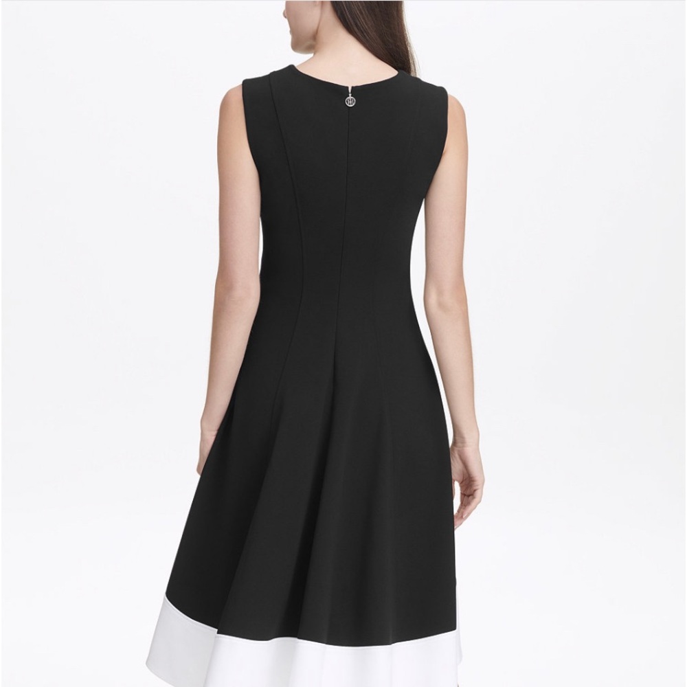 Tommy Hilfiger sleeveless high/low midi dress